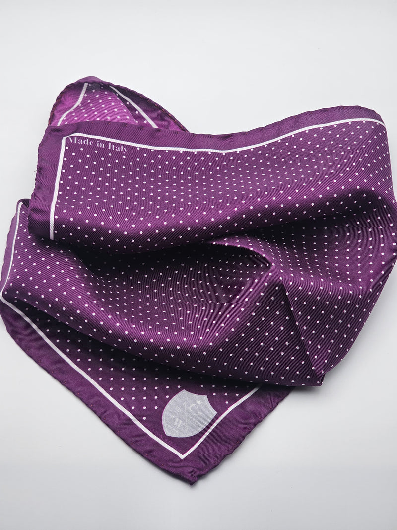 PLUM POLKA-DOT