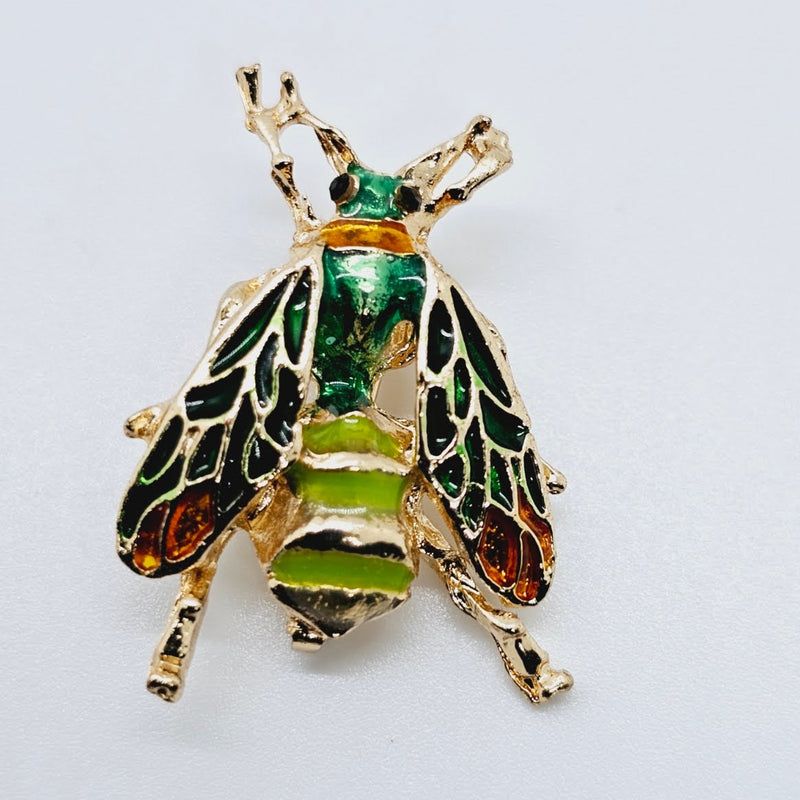 Green Fly Lapel Pin