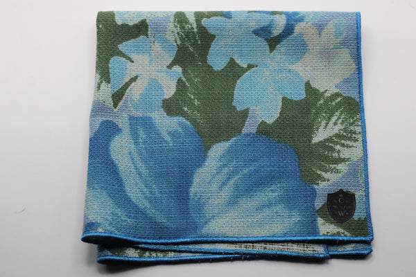 Blue & OLIVE FLORAL