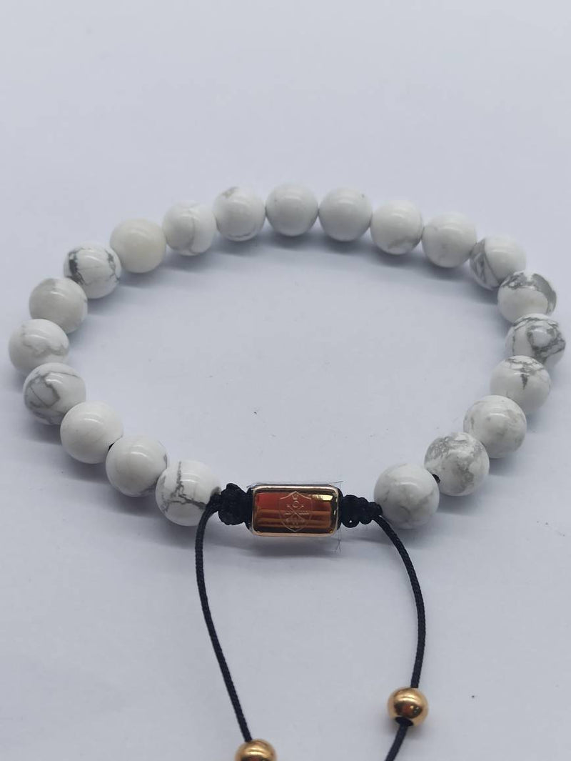 White Tigers Eye Bracelet - Main Image